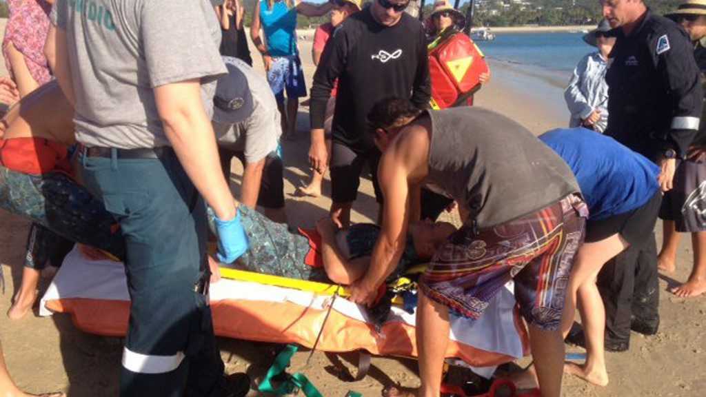 Diver didn’t realise spear went through chest at first | The Courier Mail