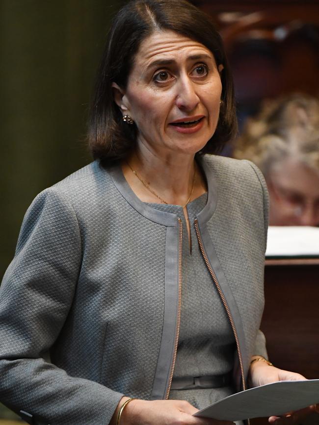 Premier Gladys Berejiklian has promised to not leave a “single stone unturned”. Picture: AAP Image/Dean Lewins