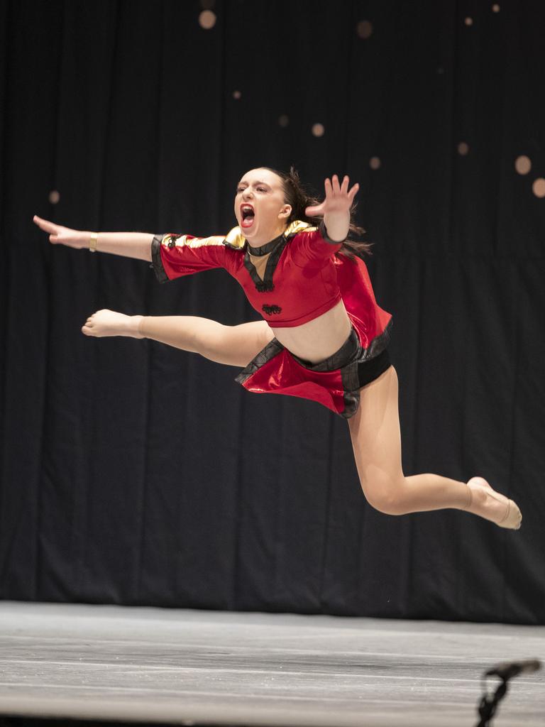 Southern Tasmanian Dancing Eisteddfod, Gretel Sangwell (JDW) during the 12 Years Jazz Solo at Wrest Point. Picture: Chris Kidd