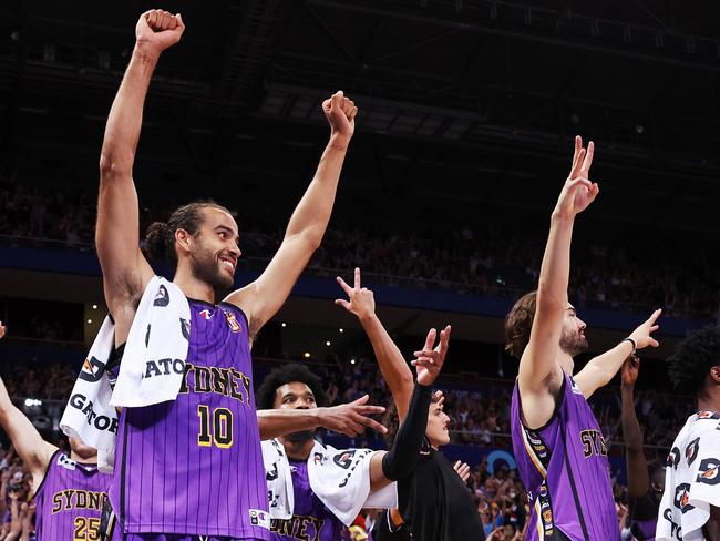 The Kings overturned a halftime deficit to put themselves one win away from the NBL title. Picture: Mark Metcalfe/Getty Images