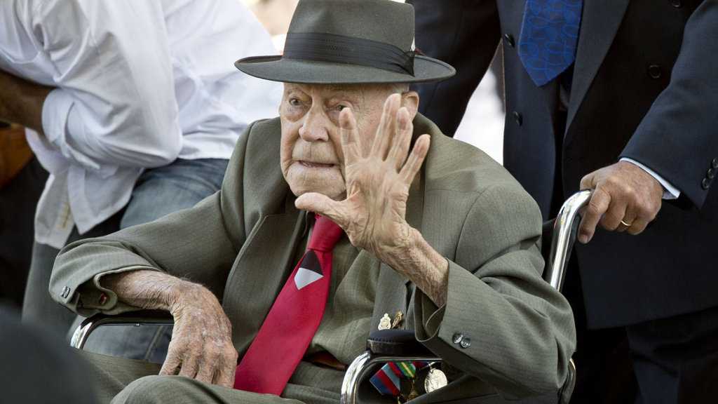 Bert Miles, World War 2 veteran, has passed away peacefully. Picture: Nev Madsen