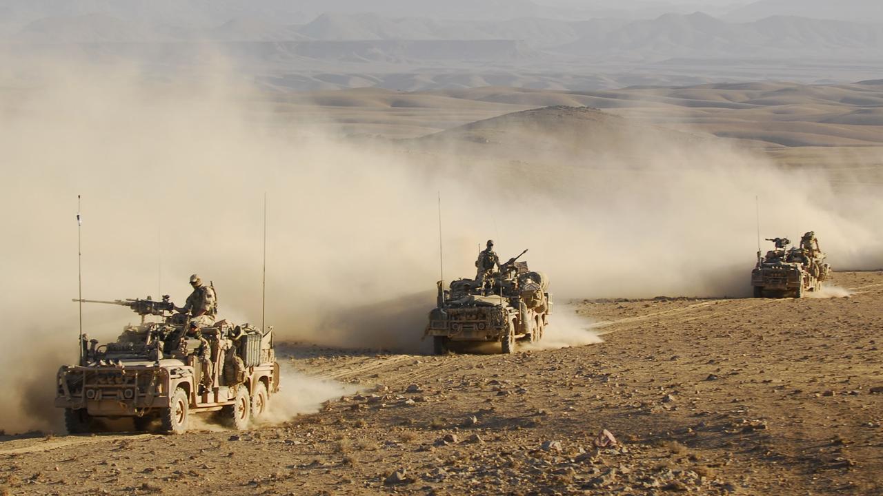 A convoy of ADF soldiers in northern Uruzgan province. It is hoped the Royal Commission will make a difference in how service personnel are treated. Picture: Department of Defence