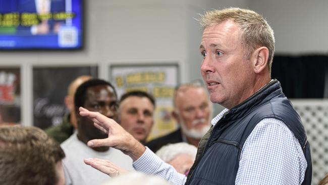 Groom MP Garth Hamilton at his . Picture: Kevin Farmer