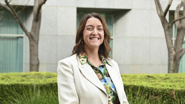 Greens senator Steph Hodgins-May supported the reforms and said the only question was when would Labor implement the recommendations. Picture: NewsWire / Martin Ollman