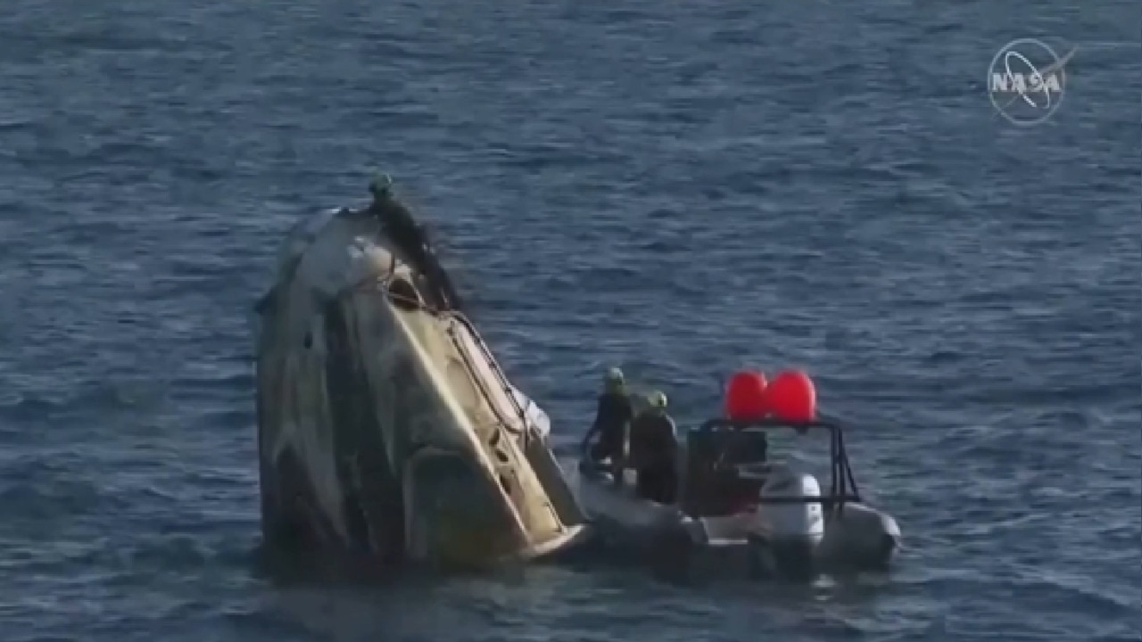 Nasas Spacex Crew 4 Astronauts Splash Down Off The Coast Of Florida Sky News Australia 6442