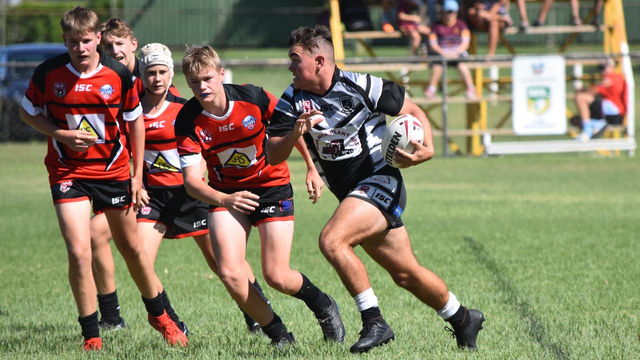 Mitchell Magpies v Toowoomba Valley Roosters U16. Adrian Vowles Cup 2020.