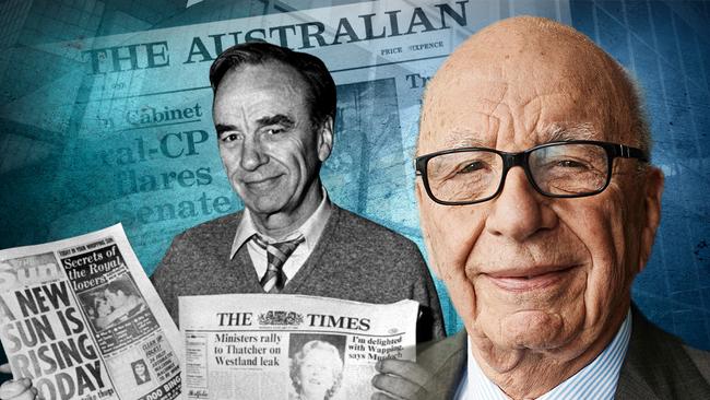 Rupert Murdoch has been hailed as 'Australia's greatest businessman' by his billionaire peers.