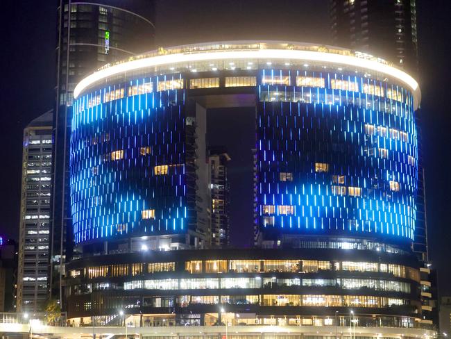 The Star Crown Hotel and Casino, at night, on Wednesday September 4th 2024 - Photo Steve Pohlner