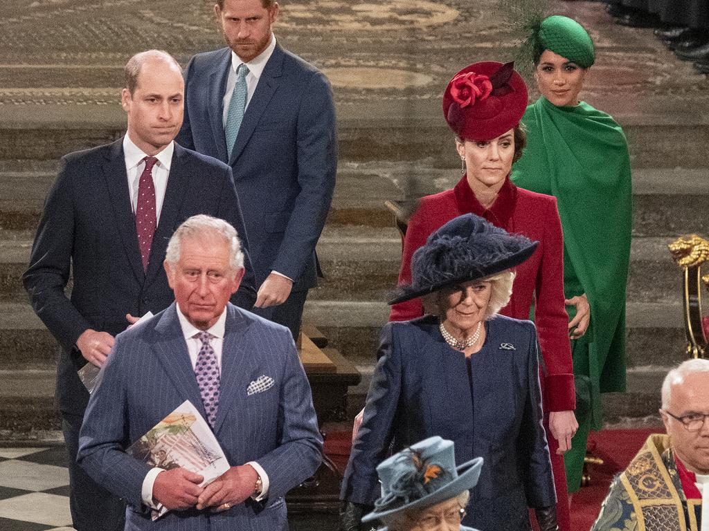 It has been a turbulent time for the royal family. Picture: Phil Harris/WPA Pool/Getty Images