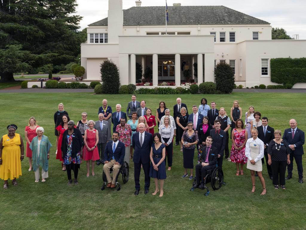 All of the state and territory award winners will tonight gather at the National Arboretum in Canberra for the ceremony. Picture: NCA NewsWire/Martin Ollman