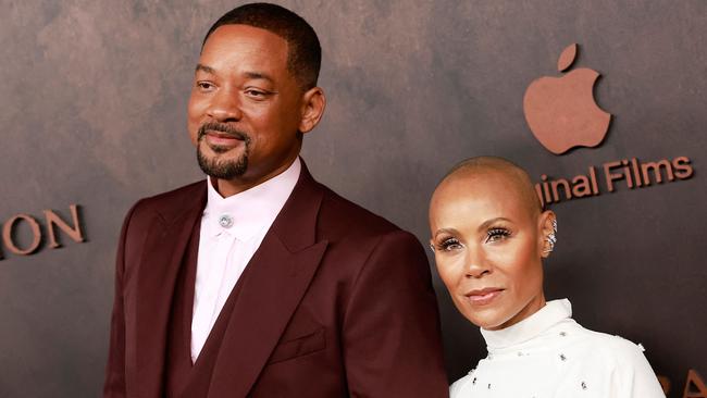 Will Smith and Jada Pinkett Smith have separated, but not divorced. Picture: Michael Tran