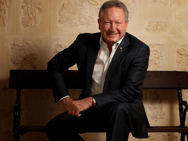 Andrew ‘Twiggy’ Forrest said when he introduces himself, it’s ‘Andrew’, but he answers to ‘Twiggy’. Picture: Colin Murty