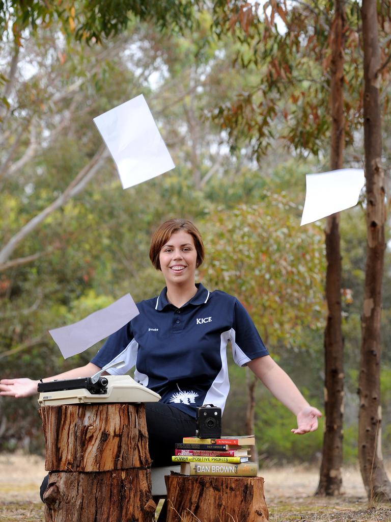 Even in Year 12 Ms Capewell knew her career path would be different to her peers. Picture: Keryn Stevens