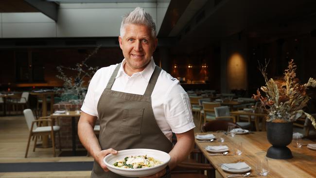 Chef Massimo Mele at Peppina in Hobart with gnocchi. Delicious 100 best pasta. Picture: Nikki Davis-Jones