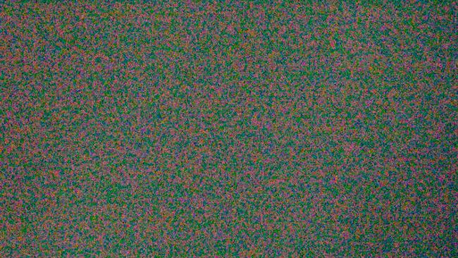 This is no magic eye, but image noise like this can provide magic clues to where it came from.