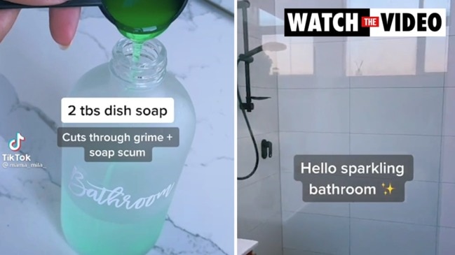 Mum reveals 'genius' shower cleaning solution in TikTok video - NZ Herald