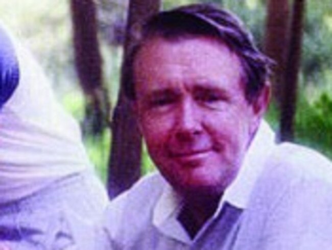 Justice Richard Gee was found dead in his family pool at Belrose: Picture: Channel 7.