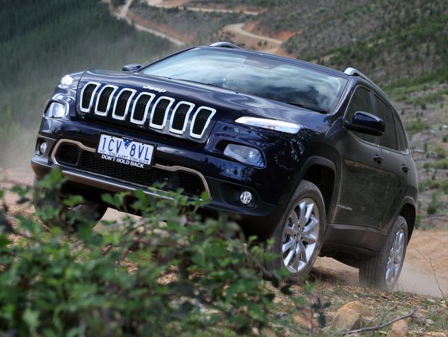 Steep climb ... Jeep has posted record sales over the past three years.