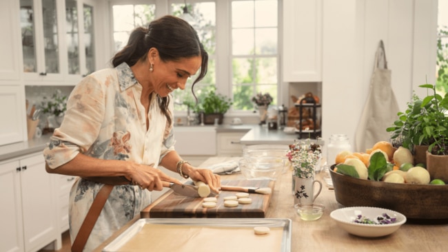 Want nails fit for a princess? Unlike the Duchess’ recipe for homemade dog treats, her signature glossy manicure is far easier to master.Every aspect of the Duchess of Sussex’s new show – from the clothes she wears to the kitchen she works in – has been carefully curated to deliver the viewer an endless series of visually-appealing frames. And while some are criticising the recently-renewed production for its impractical homemaker tips and tricks (seriously, how many busy mums have the time to construct a ‘fruit rainbow’ for their screaming toddlers?) most of us tuning in can appreciate with With Love, Meghan is really about: Sitting back to appreciate the beautiful – albeit unrealistic – recipes the Duchess apparently spends her time whipping up for Harry and the kids. 