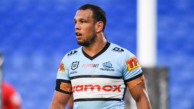 Will Chambes is unlikely to be offered a new deal at the Sharks next season. Picture: NRL Images