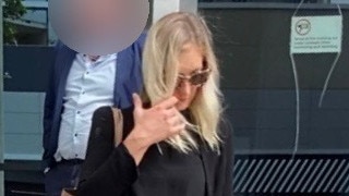 Ashleigh Lauren Cole leaving Maroochydore Court House.