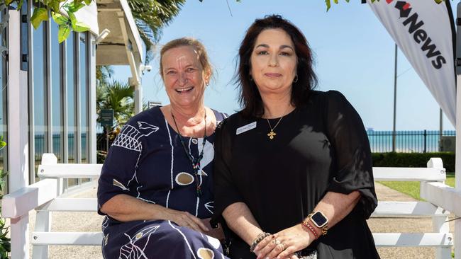 Deborah Lamb and Eva kokkinimagoulos at the 2025 NT NEWS Woman of the Year. Picture: Pema Tamang Pakhrin