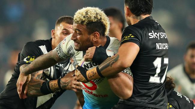 Addo-Carr has been impressed by Kikau, saying he is the whole package for a back-rower. Picture: Getty Images.