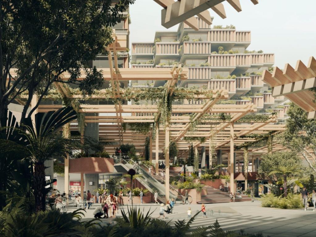 The Tweed Heads Mall Masterplan could be used as inspiration for Townsville's CBD. Picture: CHROFI.