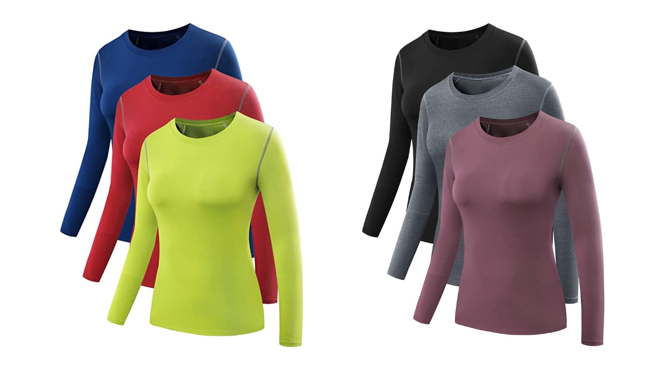 The Best Women's Long-Sleeve Workout Shirts for 2022- Workout Shirts for  Women