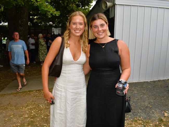 Shae White and Chloe Cengia at the Alex Scott &amp; Staff Woolamai Cup on Saturday, February 8, 2025. Picture: Jack Colantuono