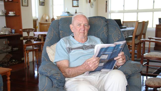 Barney Point resident Bruce Hunt has been reading The Gladstone Observer for almost 52 years.