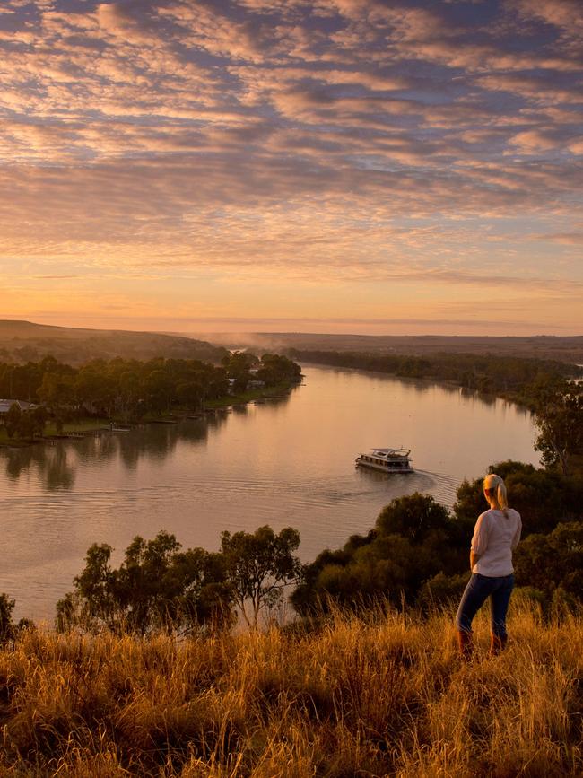 A trip down the Murray River in South Australia will have to wait. Picture: Adam Bruzzone