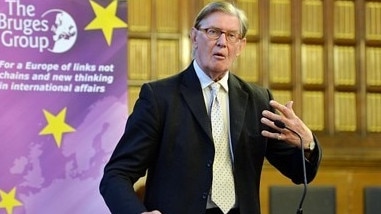 Bill Cash was an early parliamentary sovereigntist. Picture: The Bruges Group.