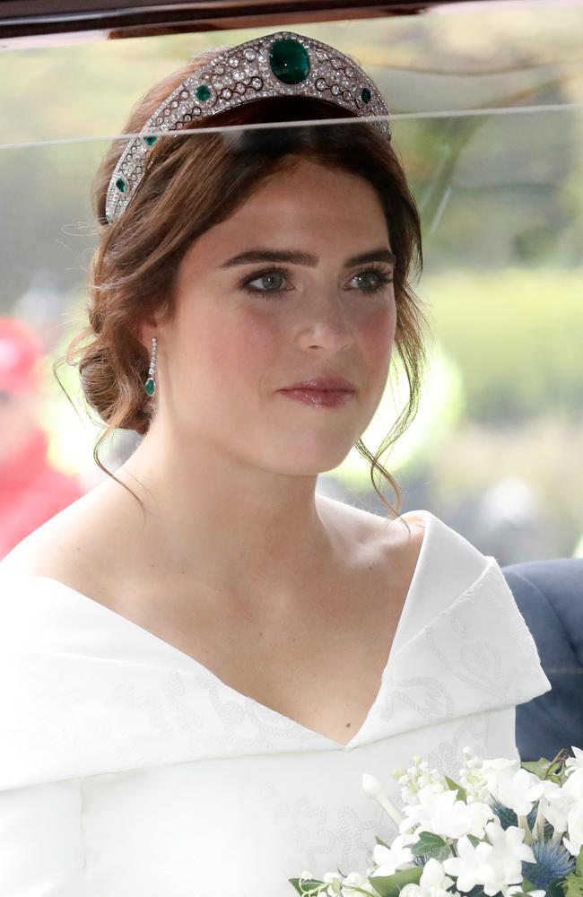 Princess Eugenie royal wedding dress photos: The stunning Peter Pilotto ...