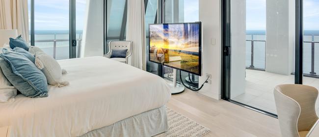 The sub-penthouse of the Soul tower at Surfers Paradise. Photo: Supplied