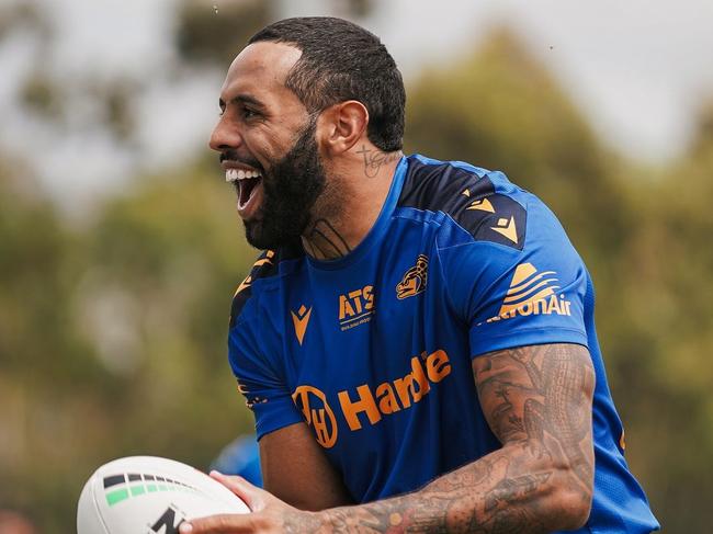 Josh Addo-Carr is settling in at the Eels. Picture: Instagram