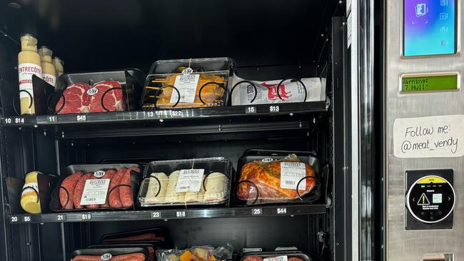 Blairgowrie business Meat Heath Butcher is using a unique vending machine to cope with summer crowds Picture: supplied