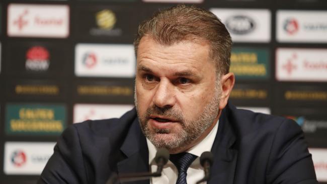 Socceroos head coach Ange Postecoglou.