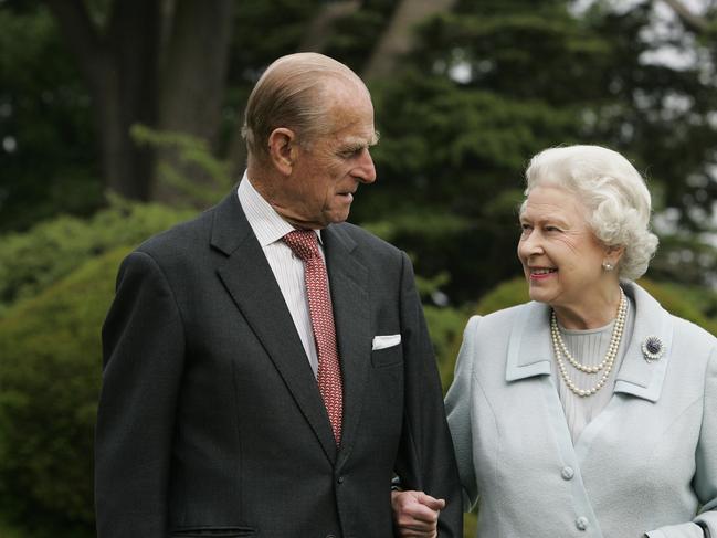 Queen Elizabeth II and Prince Philip. Picture: Tim Graham/Getty Images