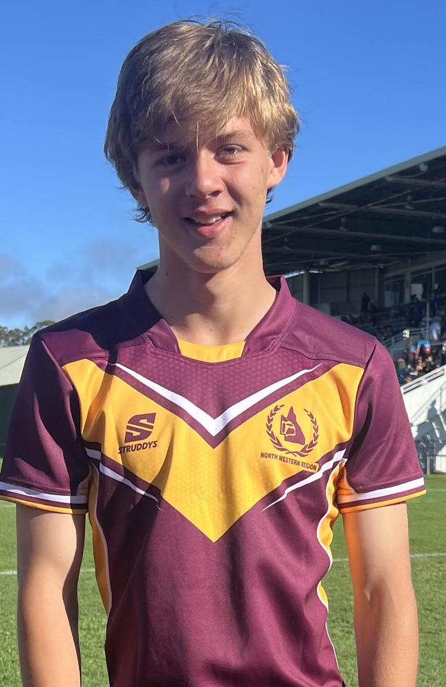 Boh Ballie (Good Shepherd Catholic College, Mount Isa) had a blinder in a losing side for North West.