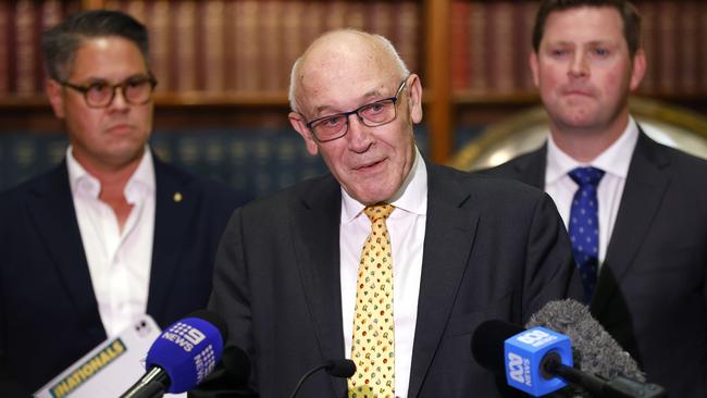 Damien Tudehope as Shadow Treasurer at NSW Parliament House in 2024. Picture: NewsWire/Damian Shaw