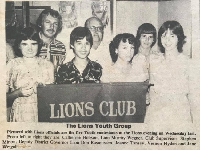 Year 11 student Stephen Minon was selected as the Proserpine Lions Club's entrant in the Lions National Youth of the Year quest. Photo: Proserpine Guardian, February 12, 1981