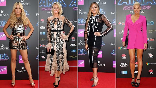 Celebrities arrive on the red carpet for the 31st Annual ARIA Awards 2017 at The Star on November 28, 2017 in Sydney, Australia. Picture: Supplied