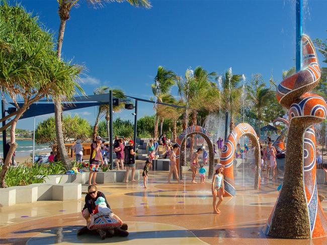 The famous Keppel Kraken park on the Yeppoon Foreshore. Picture: Cassowary Coast Regional Council.