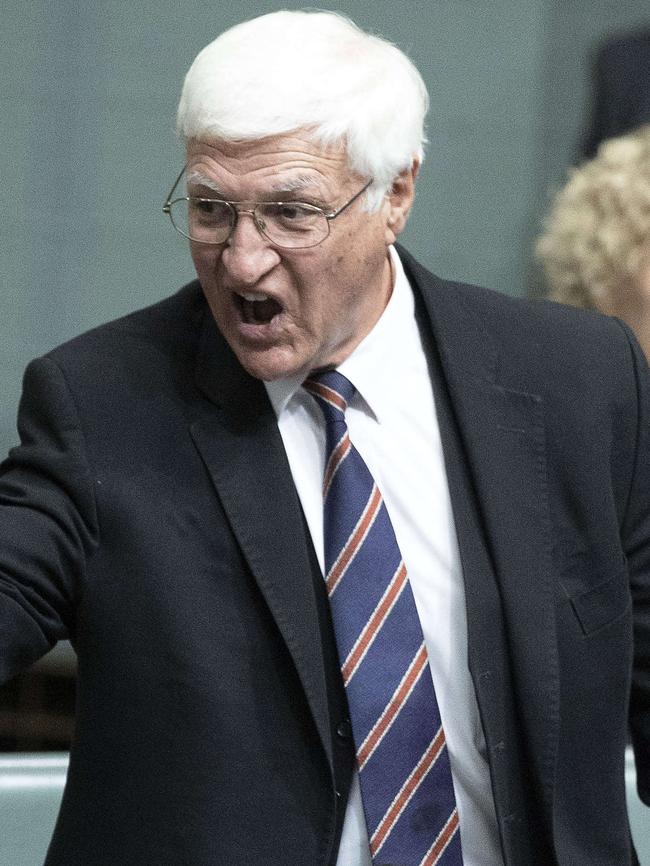 Queensland MP Bob Katter. Picture: NCA NewsWire / Gary Ramage