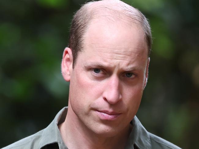 SINGAPORE, SINGAPORE - NOVEMBER 08: Prince William, Prince of Wales walks along a trail at theTreeTop Walk, located at the Central Catchment Nature Reserve on day four of his visit to Singapore on November 08, 2023 in Singapore. The Prince of Wales is visiting Singapore to attend the Earthshot Prize Awards and will also carry out several engagements related to environmental issues. (Photo by Chris Jackson/Getty Images)