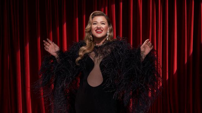 Kelly Clarkson brought Xmas forward to mid-October this year with her new record. Picture: Supplied