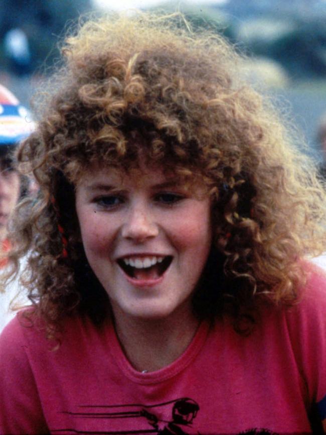 Nicole Kidman in 1983 film BMX Bandits. Picture: Supplied