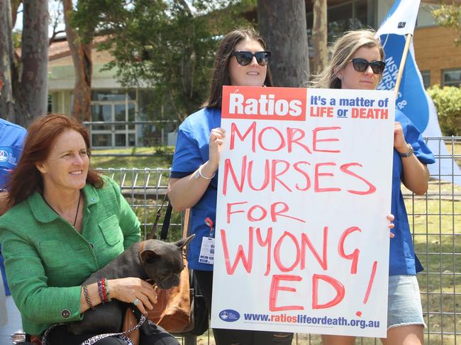 Nurses are calling for a 1:3 ratio in the ED.