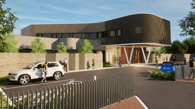 Artist impressions of a 24-bed mental health rehabilitation unit, which is being built beside Queen Elizabeth Hospital for longer stays